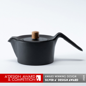 Nambu Ironware Swallow Pot by Akira Kikuchi