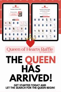 Queen of Hearts Online Raffles