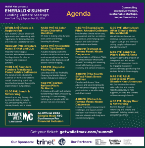 Emerald Summit Agenda