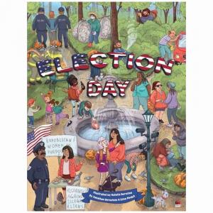 New ‘Election Day’ Political Satire Board Book Released as Visual Reminder to Vote in 2024 Presidential Election