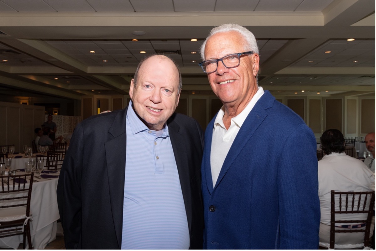 Event Co-Chairs: Dennis Herman and Gary Jacob (Photo credit: Charles Manley)