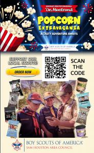 QR Code to support our local scouts popcorn drive