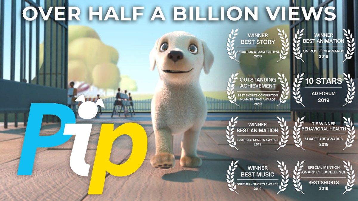 ‘Pip’, The Wildly Popular Animated Short by Dogs Inc, Reaches Over Half A Billion Views