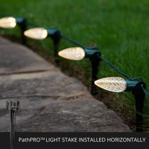 Wintergreen Lighting PathPRO Light Stake Installed Horizontally