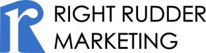 Right Rudder Marketing logo in horizontal