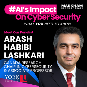Picture of Dr. Lashkari from York Univiersity