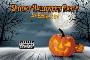 spooky halloween party