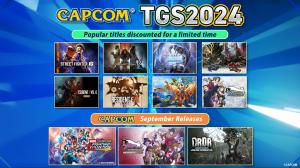 Capcom’s popular titles are discounted for a limited time during CAPCOM TGS 2024 SALE