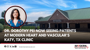 Dr. Dorothy Pei, Cardiologist is seeing patients in Katy, TX (Modern Heart and Vascular Institute)