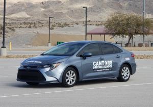 Cantor’s Driving School NV driver training car - dark