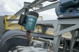 Dessicant breather in use