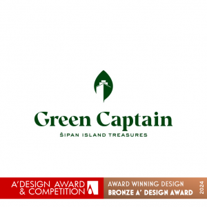 Green Captain by Anja Zambelli Colak Wins Bronze in A' Graphics Industry Awards