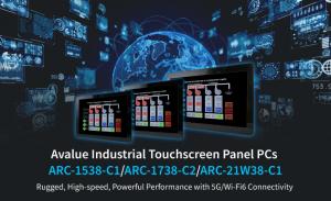 Avalue Industrial Touchscreen Panel PCs ARC-1538-C1/ARC-1738-C2/ARC-21W38-C1