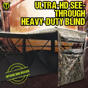 TideWe Launches Revolutionary OptiVue Hunting Blind with See-Through Technology