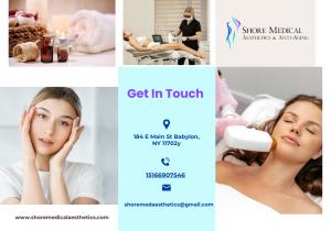 Shore Medical Aesthetics & Anti-Aging offers expert medspa services focused on personalized skin care and advanced anti-aging treatments, providing a soothing environment for all aesthetic needs