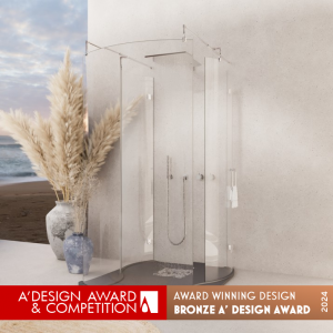 Outdoor Walk In Shower Enclosure by Artemis