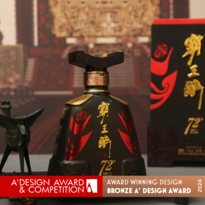 72 Xiangyu The Conqueror Liquor by Lubo Cao, Xiaoqiang Hu and Pengfei Dai Wins Bronze in A’ Packaging Design Awards