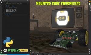 CodeBot Faces the Spooky Living Room