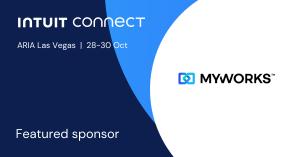 MyWorks is an official Intuit Connect '24 Silver Sponsor