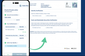Proof of Funds letter