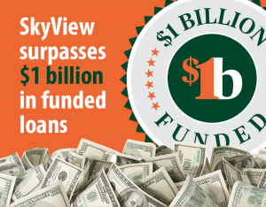 SKYVIEW PARTNERS SURPASSES  BILLION FUNDED