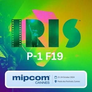 Meet with the Iris Indie Global team at P-1 F19 at MIPCOM October 21-25, 2024