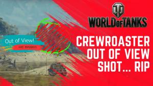 World of Tanks Gamer Crazy Shot Takes Out Unseen Tank