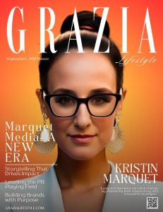 Kristin Marquet: Entrepreneur and Fashion Influencer Graces the Cover of Grazia Lifestyle