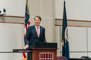 Virginia Governor Glenn Youngkin Gives CEA Summit East Opening Morning Keynote to Standing-Room only audience