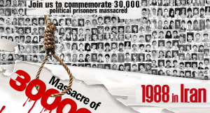 The conference revisited the mass executions of 1988, where an estimated 30,000 political prisoners, 90% of whom were members and supporters of the (PMOI/MEK), were massacred on orders from Ruhollah Khomeini, the founder of the Iranian theocracy.