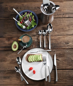 Cangshan Rain II flatware