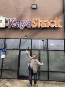 You never know who you will see at the Kaya Shack™