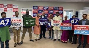 Kartik Bhatt was invited by the Georgia Trump campaign to record a message on behalf of Indians for Trump