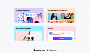 Creative Suite API by Depositphotos and VistaCreate