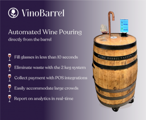 VinoBarrel Automated Wine Pouring