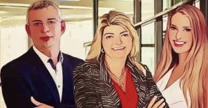 The Board of Directors includes Alex Zaidelson, Sandy Carter, and Megan Nilsson