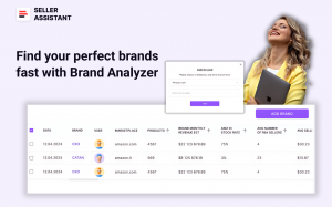 Find your perfect brands fast with Brand Analyzer by Seller Assistant