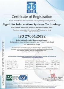 Signit ISO 27001