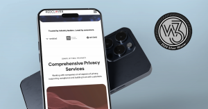 Red Clover Advisors website and w3 award seal