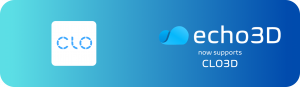 echo3D supports CLO3D