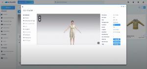 CLO3D file on echo3D