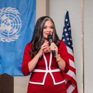 Carmen Paredes, acclaimed speaker delivers impactful talk at the United Nations