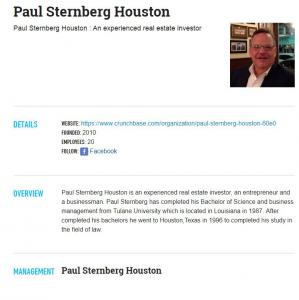 Paul Sternberg Houston
