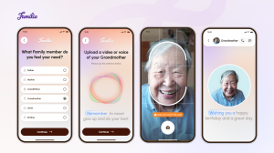 Familia.AI Create Family Memory App Screens