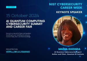 Maeva Ghonda Announced as Keynote Speaker of Cybersecurity Awareness Month