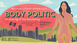 Award-winning literary journal Bellevue Literary Review takes to the stage with compelling live stories