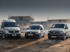 Range of Volkswagen vans available