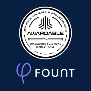 FOUNT Global, Inc. Assessed “Awardable” for Department of Defense work in the CDAO’s Tradewinds Solutions Marketplace