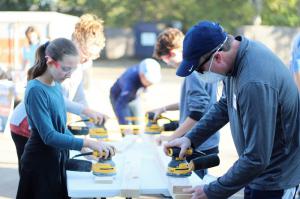 Qualbe Marketing Build Day - Building Beds for Kids in Need