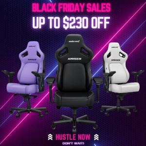 AndaSeat Pre-Black Friday Event Offers Early Savings on Ergonomic Gaming Chairs